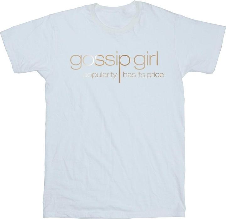 Produktbild Gossip Girl Gold Logo TShirt (M)