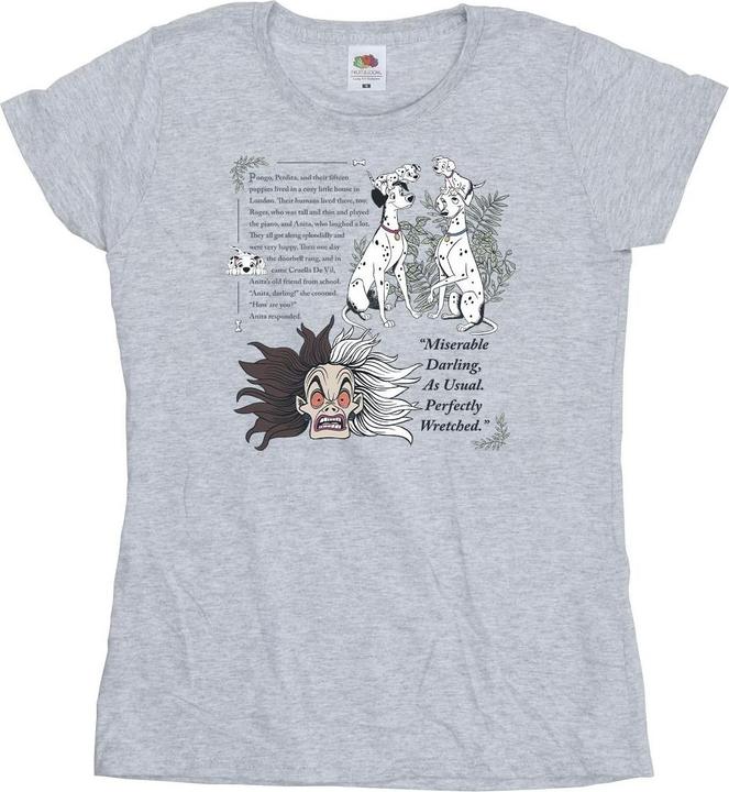 Image du produit Disney - T-shirt DALMATIANS MISERABLE DARLING - Femme (L)