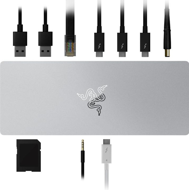 Produktbild Razer Thunderbolt 4 Dock (Thunderbolt, 9 Ports)