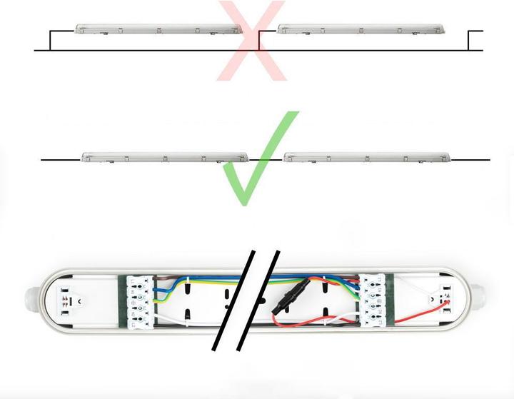 Produktbild Click-licht Wand- & Deckenleuchten (3600 lm, G13)