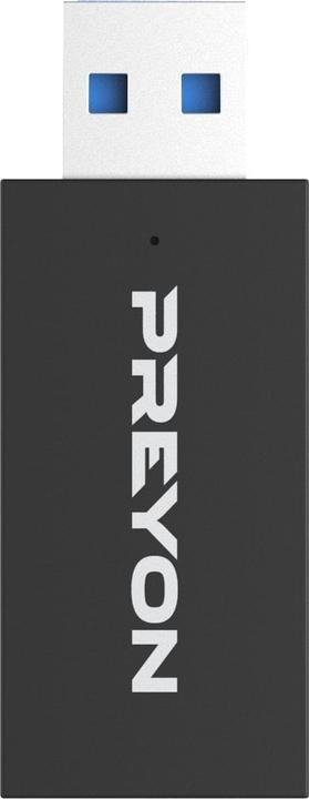 Actual product image Preyon Hurricane Fly Headphones Black (PHF40B) (Cable)