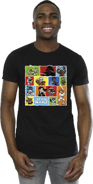 Produktbild Star Wars Comic Drawing Montage TShirt (5XL)
