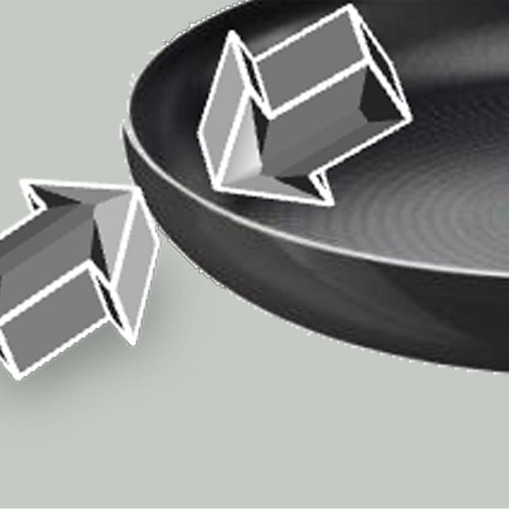 Actual product image Tefal Resist (20 cm, Frying pan, Aluminium)