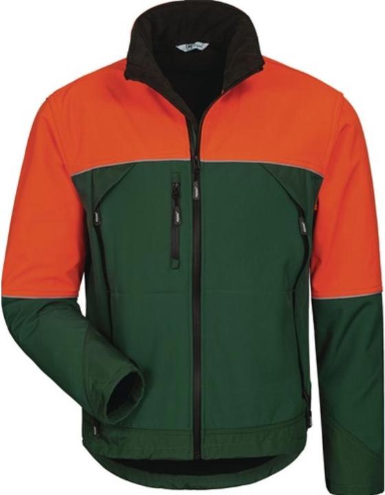 Grün, Leuchtorange