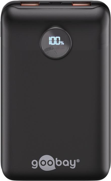 Image du produit Goobay Banque d'énergie compacte 20 000 mAh (20 mAh, 22.50 W, 77 Wh)