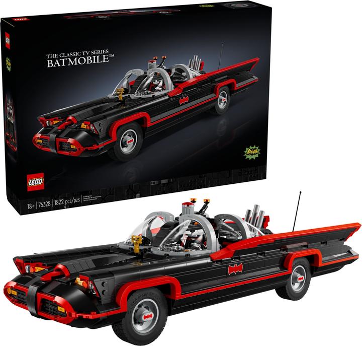 Actual product image LEGO Batmobile (76328, LEGO DC, LEGO Rare Sets)