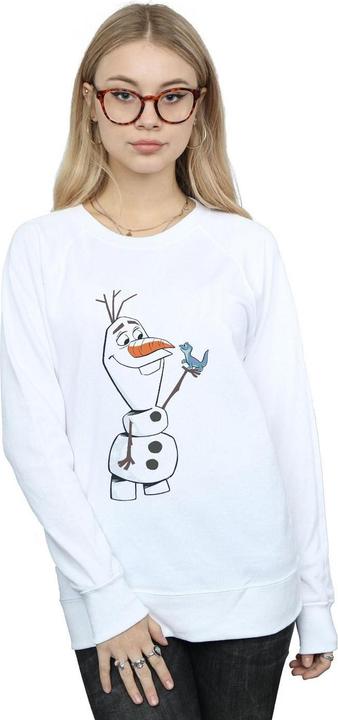 Actual product image Disney Womens/Ladies Frozen 2 Olaf And Salamander Sweatshirt (L)
