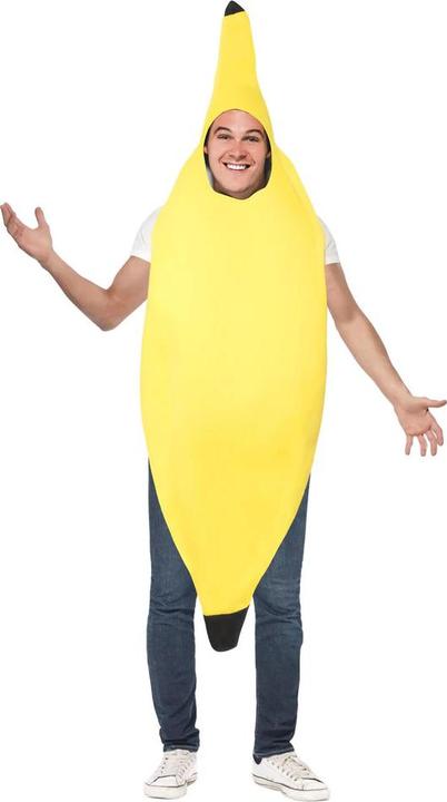 Actual product image Smiffys Unisex Adult Banana Costume (One size)