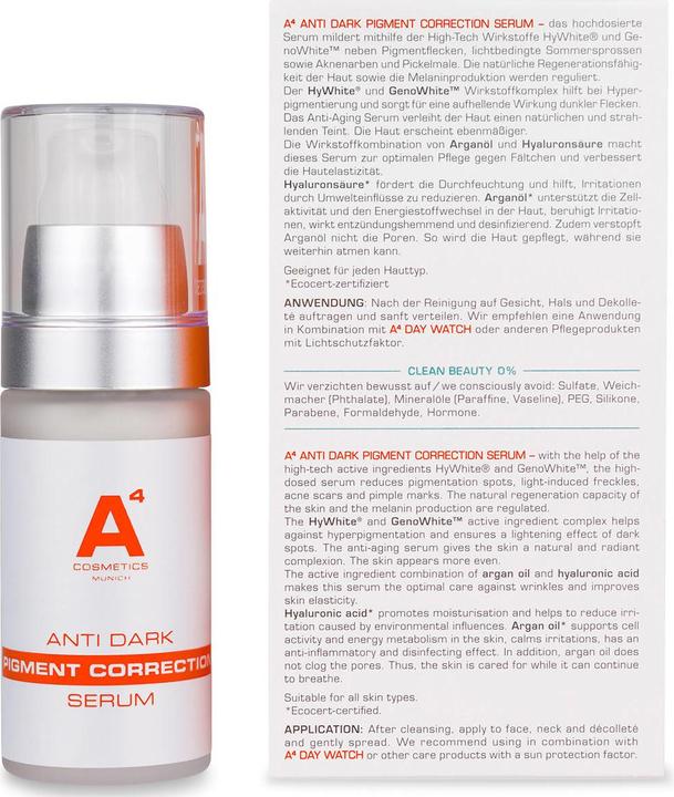 Image du produit A4 Health and Beauty Sérum correcteur anti-cernes (30 ml)