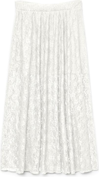 Vero Moda VMNELDA Hohe Taille Langer Rock Skater Rock