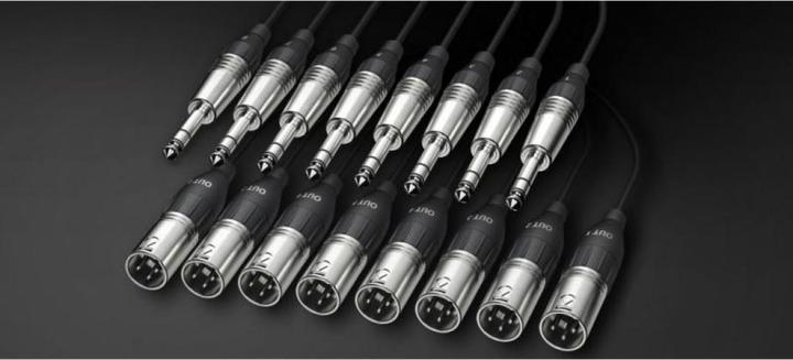 Produktbild Alva T8x8 (2 m, 6.3mm Klinke (Jack), XLR)