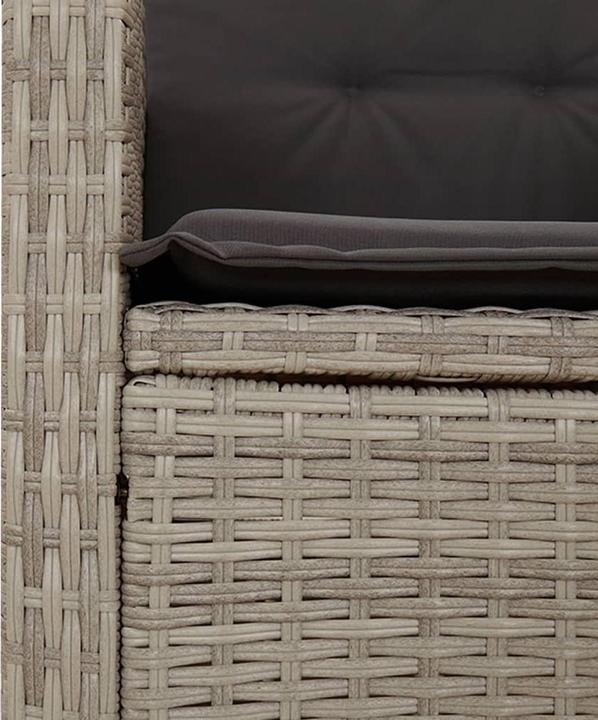 Produktbild VidaXL 10-tlg. Garten-Lounge-Set mit Kissen (57 cm)
