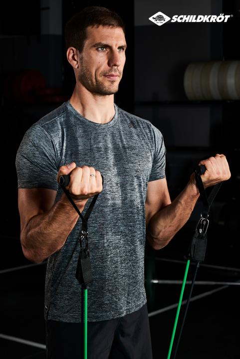 Actual product image Schildkröt Expander Resistance Tube (1.20 m, Strong, Easy, Medium, Extra Light)