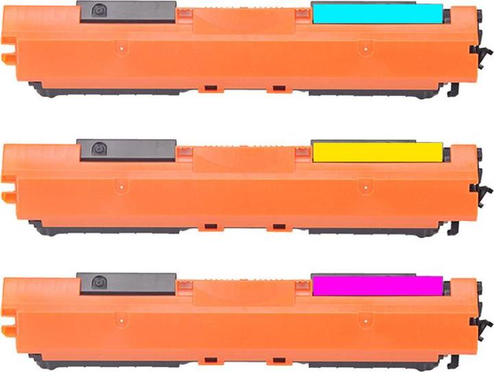 Actual product image Hermex Compatible HP Color LaserJet 2500L Printer Cartridges (M, Y, C)