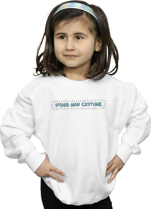 Immagine prodotto Spider-Man Costume Felpa Ragazze (128)