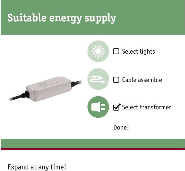 Produktbild Paulmann Outdoor Plug & Shine Power Supply 75W