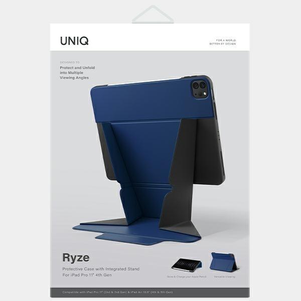 Actual product image Uniq etui Ryze iPad Pro 11 (2021-2022) / Air 10.9" (2020-2022) niebieski/blue (iPad Pro 11 2021 (3rd Gen))