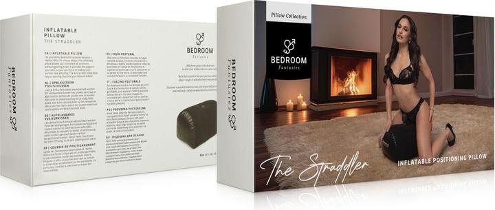 Produktbild Bedroom Fantasies The Straddler Aufblasbares Kissen Schwarz