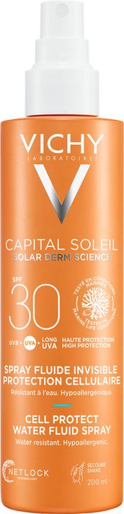 Actual product image Vichy Capital Soleil Cell Protection Spray (Sun cream face, SPF 30, 200 ml, 240 g)
