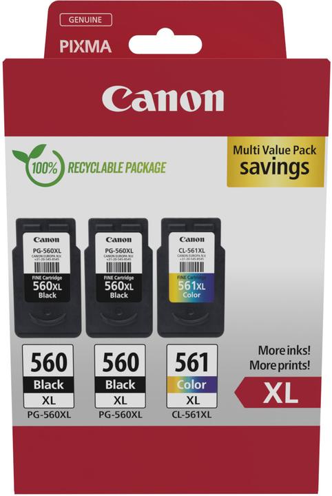 Produktbild Canon PG-560XLx2/CL-561XL (M, BK, C, Y)