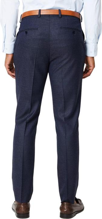Actual product image Burton Mens Tonal Grid Check Slim Wedding Suit Trousers (30)