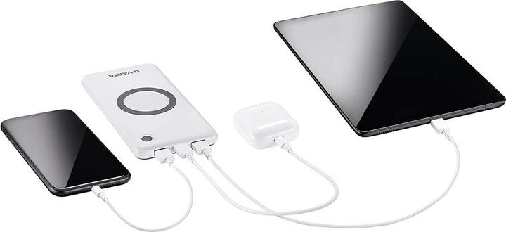 Actual product image Varta Wireless Power Bank (10000 mAh, 18 W, 37 Wh)
