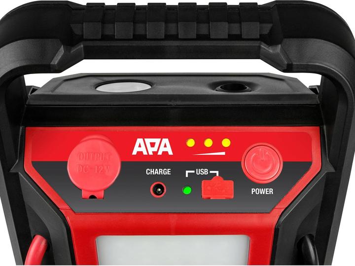 Actual product image APA Powerpack with compressor (600 A, 7000 mAh)