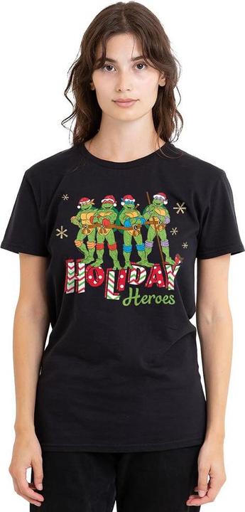 Immagine prodotto Teenage Mutant NT Holiday Heroes Maglietta Natale Adulto Unisex (L)