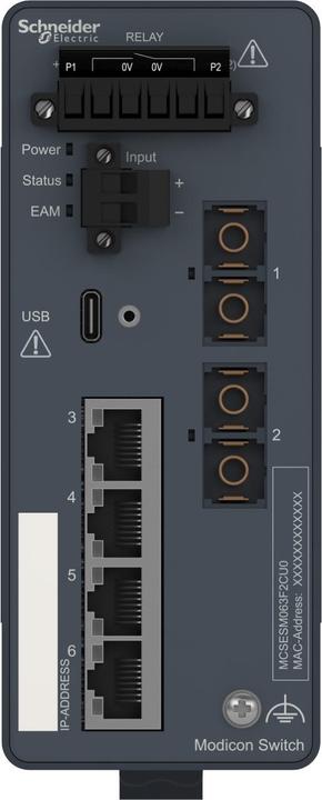 Immagine prodotto Schneider Electric Schneider MCSESM063F2CU0 MODICON GESTITO (4 Porti)