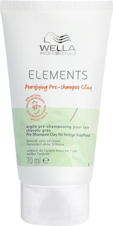 Wella Elements - Purifying Pre-shampoo Clay (70 ml, Liquid shampoo)