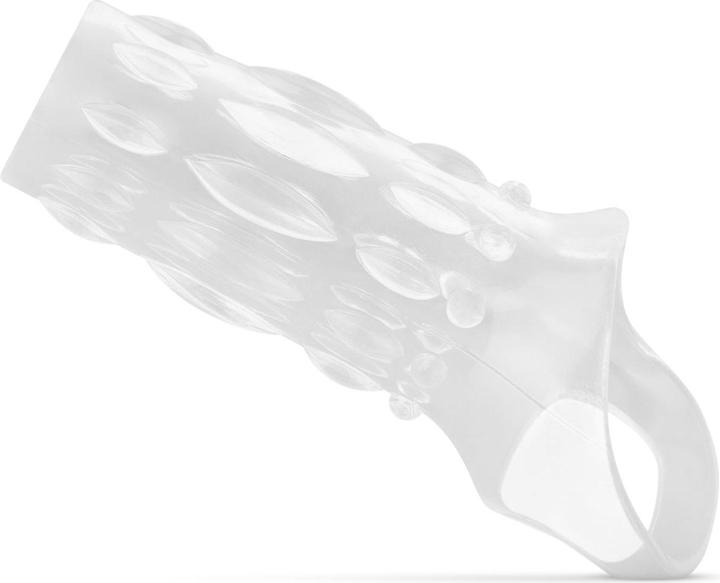 Produktbild Easytoys Gerippte offene PenisHülle Transparent