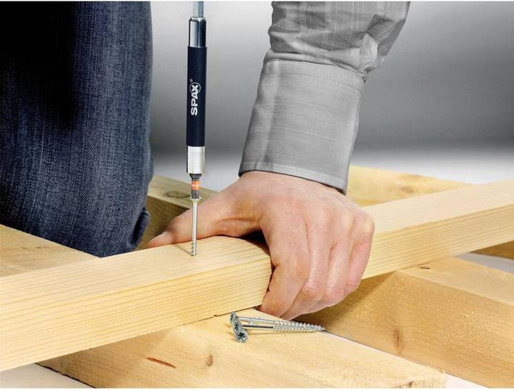 Produktbild Spax Spanplattenschrauben SK T30 6,0x100 mm (100 Schrauben pro Stück)