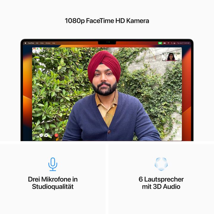 Produktbild Apple MacBook Pro – 2023 (16", M2 Max, 32 GB, 1000 GB, DE)