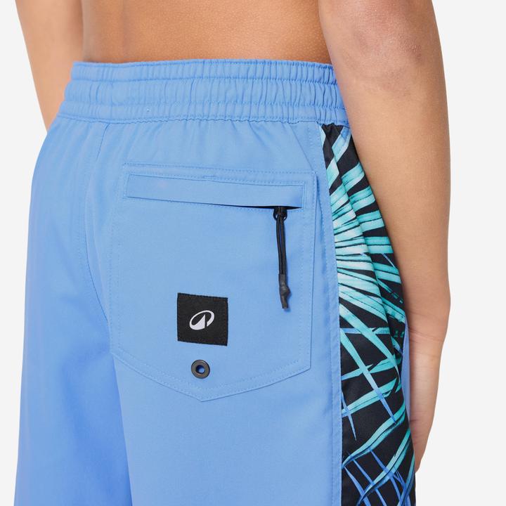 Produktbild Olaian Boardshorts Surfen Jungen 900 Band blau (8, 9, 10)