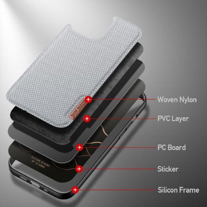 Actual product image Dux Ducis Fino Series Hardcase Cover (Apple iPhone 13 mini)