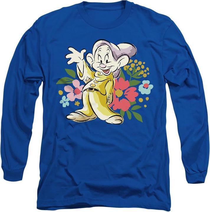 Actual product image Snow White Unisex Adult Greetings Dopey T-Shirt (M)