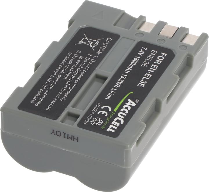 Produktbild AccuCell Akku passend für Nikon D80 (Akku)