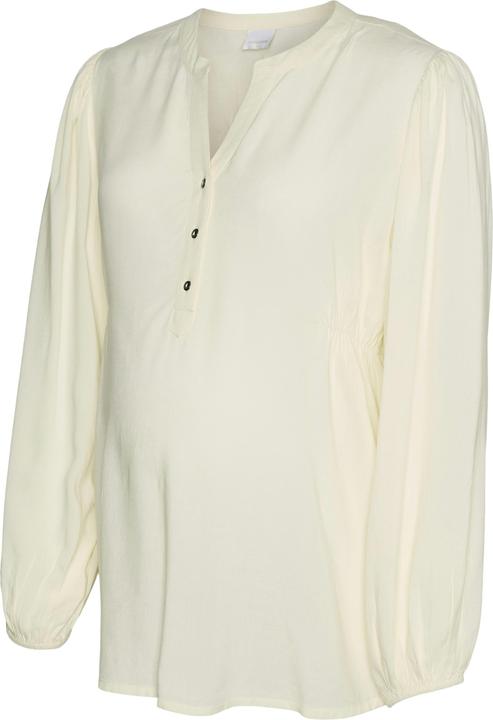 Actual product image Mamalicious Regular fit Mandarin collar Cuffs with button Balloon sleeves Top Blouse (S)