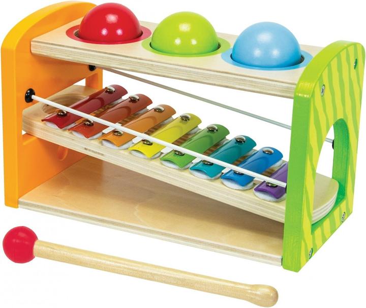 Actual product image Eichhorn Xylophone knocking bench (German)