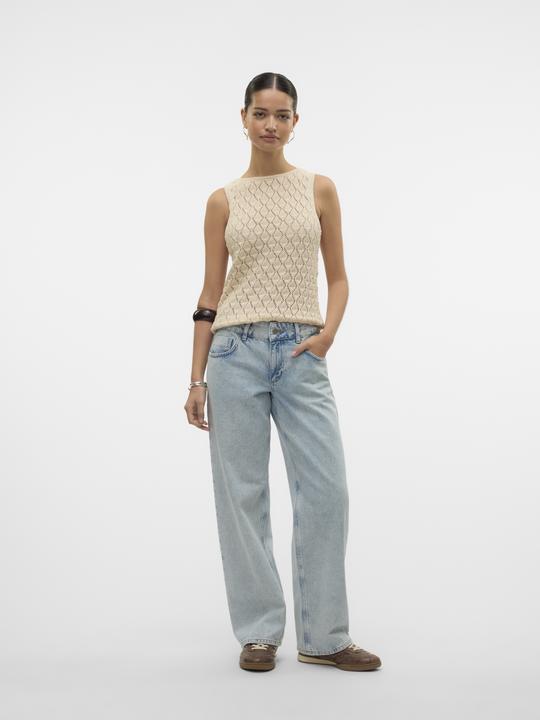Produktbild Vero Moda VMRANCY Mid Rise Weiter Beinschnitt Jeans Weit geschnitten (W27/L30)