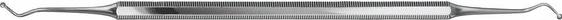 Actual product image Aesculap spoon hollow L: 17