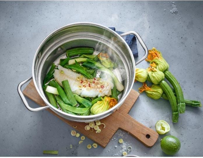 Produktbild WMF Dämpfereinsatz GALA PLUS / TREND (20 cm, Dampfkochtopf, Edelstahl)