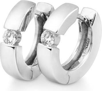Produktbild Breuning Creolen - BRILL. 0,20 Ct. H/si (750/18 K Gold)