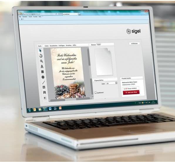 Immagine prodotto Sigel Carta di Natale A4 DP304 90g, odore d'inverno 25 fogli (90 g/m², 25 x, A4)