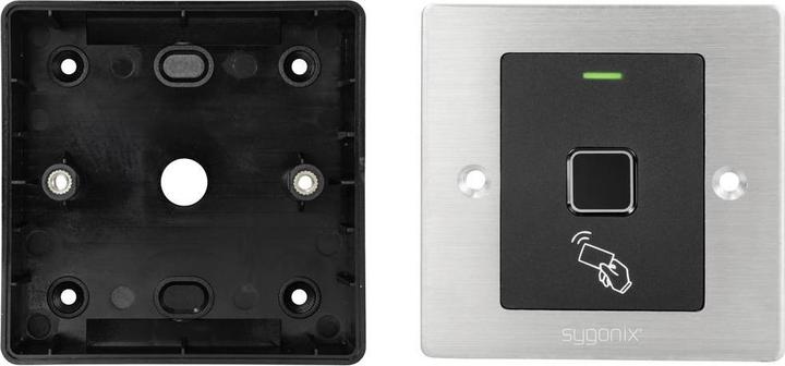 Produktbild Sygonix SY-6097868 Fingerprint/RFID Zugangssystem Unterputz 12 V/DC, 18 V/DC IP (Fingerabdruck, Schlüsselkarte)