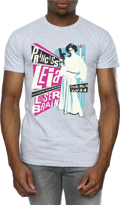Produktbild Star Wars Princess Leia Rock Poster TShirt (L)