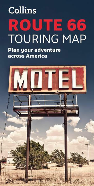 Immagine prodotto Mappa turistica della Route 66 di Collins