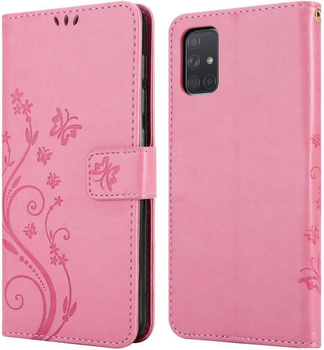 Actual product image Cadorabo Flower Book Cover (Samsung Galaxy A71)
