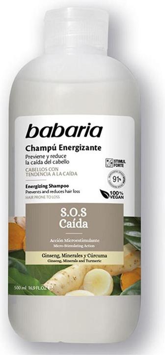 Babaria Energizing Shampoo Sos Hair Loss 500ml (500 ml)