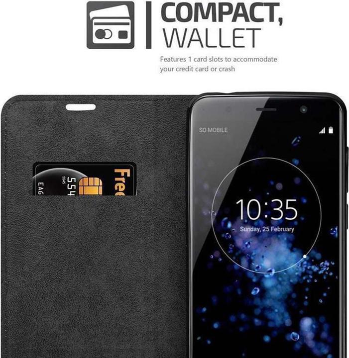 Productafbeelding Cadorabo Boek Onzichtbare Magneethoes (Sony Xperia XZ2 Premium)
